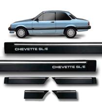Friso Lateral Chevette Sle 1987 1988 1989 1990 1991 1992 1993 1994 Preto 6 Peças Friso Lateral Chevette Sle 1987 1988 1989 1990 1991 1992 1993 1994 Preto 6 Peças
