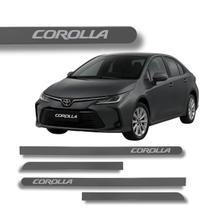Friso Lateral Corolla Ponta Redonda Protetor de Porta Cores