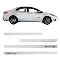 Friso Lateral COROLLA PRATA SUPER NOVA 2014 A 2024 com Nome