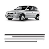 Friso lateral corsa 1994 a 1997 2p - kit 4 peças (fino) Friso lateral corsa 1994 a 1997 2p - kit 4 peças (fino)