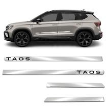 Friso Lateral Cromado Largo do Novo Taos 2021 a 2023