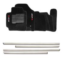 Friso lateral cromado universal 4p - nk0898 + tapete bordado etios (hatch/sedan) Friso lateral cromado universal 4p - nk0898 + tapete bordado etios (hatch/sedan)