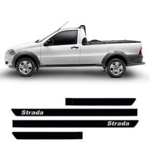 Friso Lateral Fiat Strada 2000 A 2019 Com Nome 5180A