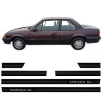 Friso Lateral Fino Gm Monza SL 1992 1993 1994 2 Portas - 1372a Friso Lateral Fino Gm Monza SL 1992 1993 1994 2 Portas - 1372a