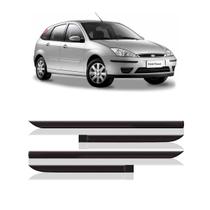 Friso Lateral Ford Focus 2001 A 2009 4 Portas - Kit com 4 peças