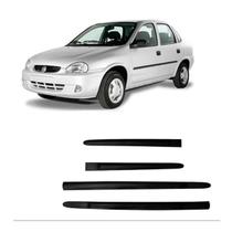 Friso Lateral Gm Corsa Classic 1998 a 2015 Preto 4pts 2130a
