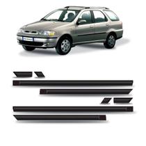 Friso Lateral Palio Weekend 1997 1998 1999 - Kit 8 Peças Friso Lateral Palio Weekend 1997 1998 1999 - Kit 8 Peças