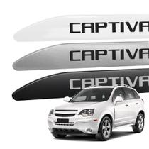 Friso Lateral para Captiva 2008 a 2017 com Ponta Facao Nome em Adesivo 4 Portas Friso Lateral para Captiva 2008 a 2017 com Ponta Facao Nome em Adesivo 4 Portas
