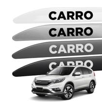 Friso Lateral para CR-V 2012 a 2021 com Ponta Facao Nome em Adesivo 4 Portas