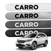 Friso Lateral para CR-V 2012 a 2021 Proteção 4 Portas Ponta Redonda Friso Lateral para CR-V 2012 a 2021 Proteção 4 Portas Ponta Redonda