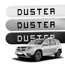 Friso Lateral para Duster 2011 a 2026 Proteção 4 Portas Ponta Redonda