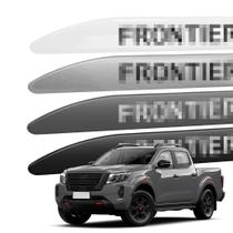 Friso Lateral para Frontier 2008 a 2026 com Ponta Facao Nome em Adesivo 4 Portas Friso Lateral para Frontier 2008 a 2026 com Ponta Facao Nome em Adesivo 4 Portas