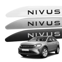 Friso Lateral para Nivus 2021 a 2026 Proteção 4 Portas