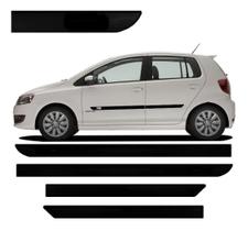 Friso Lateral Personalizado Vw Fox 4 Portas 2003 Em Diante KIT AUTOCOLANTE