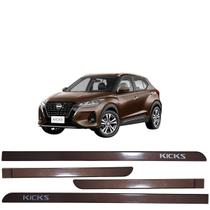 Friso Lateral Protetor de Porta Borrachão Nissan Kicks Cor