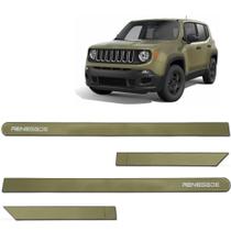 Friso Lateral Renegade 2016 a 2021 Verde Commando Friso Lateral Renegade 2016 a 2021 Verde Commando