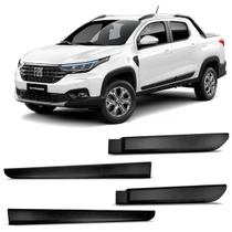 Friso Lateral Strada 2021 a 2023 Cabine Simples ou Dupla Modelo Original Friso Lateral Strada 2021 a 2023 Cabine Simples ou Dupla Modelo Original