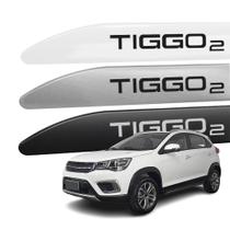 Friso Lateral Tiggo 2 2018 a 2022 Proteção 4 Portas Friso Lateral Tiggo 2 2018 a 2022 Proteção 4 Portas