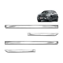 Friso Lateral Tiggo 7 2020 2021 2022 2023 Kit XTreme Cromado Espelhado
