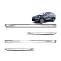 Friso Lateral Tiggo 8 2021 2022 2023 Kit XTreme Cromado Espelhado