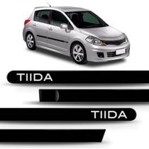 Friso lateral tiida - kit 4 peças personalizado