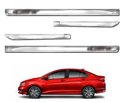 Friso Lateral X-Treme City 2009 a 2023 Kit Cromado Personalizado 4 Portas