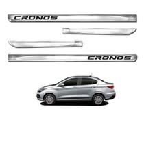 Friso Lateral X-Treme Cronos 2017 2018 2019 2020 2021 2022 2023 Kit Cromado Personalizado 4 Portas
