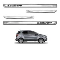 Friso Lateral X-Treme Ecosport 2013 a 2021 Kit Cromado Personalizado 4 Portas