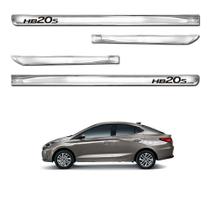Friso Lateral X-Treme HB20 Sedan Todos os Anos Cromado Personalizado 4 Portas