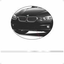 Friso Para-Choque Dianteiro Bmw 320 2014/2018 Adesivo Cromado