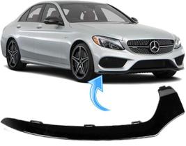 Friso Parachoque Dianteiro Mercedes C200 C250 C300 De 2015 À 2018 Preto - Direito