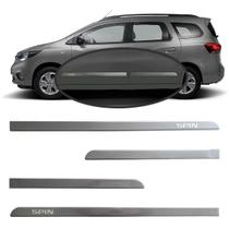 Friso Porta Chevrolet Spin Original Cinza Satin Steel 2019 à 2022