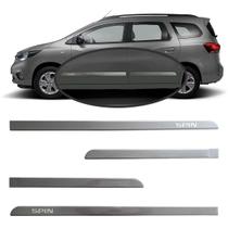 Friso Porta Chevrolet Spin Original Cinza Satin Steel 2019 à 2022