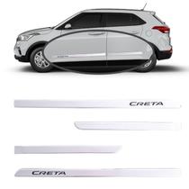 Friso Porta Hyundai Creta Original Prata Brisk 2020 à 2023