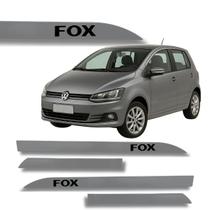 Friso Porta Lateral Volks Fox Cinza Platinum 2010 até 2025