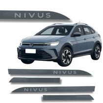 Friso Porta Lateral Vw Nivus Cinza Moonstone 2021 até 2025