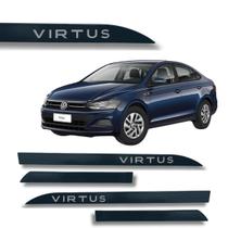 Friso Porta Lateral Vw Virtus Azul Night 2009 até 2020