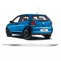 Friso Porta Malas Cromado Resinado Polo Hatch 2003/2014 Friso Porta Malas Cromado Resinado Polo Hatch 2003/2014