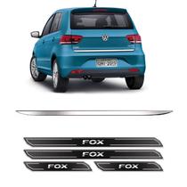 Friso Porta-malas Fox 2016 Até 2018 + Kit Soleira Protetora