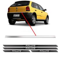 Friso Porta-malas Gol G4 Rallye + Kit Soleira Protetora Friso Porta-malas Gol G4 Rallye + Kit Soleira Protetora