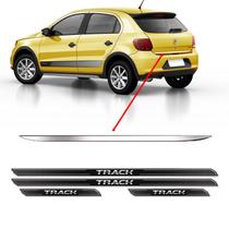 Friso Porta-Malas Gol G6 Track + Kit Soleira Protetora