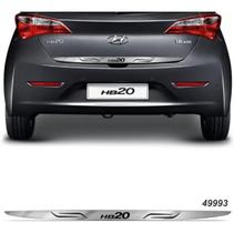 Friso Porta Malas Hyundai Hb20 12 A 18 Cromado Com Grafia Friso Porta Malas Hyundai Hb20 12 A 18 Cromado Com Grafia