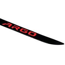 Friso Porta Malas Preto Argo 2017/2022 + Emblema Vermelho