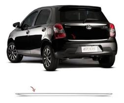 Friso Porta-malas Traseiro Etios Hatch 2013/2017 Resinado Friso Porta-malas Traseiro Etios Hatch 2013/2017 Resinado