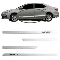 Friso Porta Toyota Corolla Original Prata Supernova 2008 à 2024