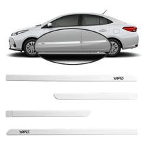 Friso Porta Toyota Yaris Original Branco Lunar 2020 à 2023 Friso Porta Toyota Yaris Original Branco Lunar 2020 à 2023