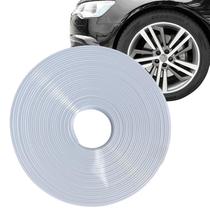 Friso Protetor De Roda Liga Leve Esportiva Branco 8 Metros