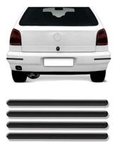 Friso protetor parachoque gol 1995 96 97 a 1999 4pcs preto Friso protetor parachoque gol 1995 96 97 a 1999 4pcs preto