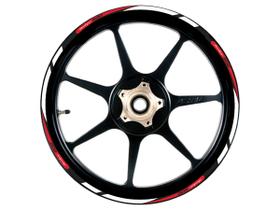 Friso Refletivo Roda Moto Hornet 600cc Vermelho