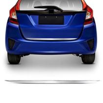 Friso Resinado Honda New Fit 2015 A 2018 Porta Malas Cromado